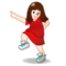 Woman Dancing emoji on Samsung